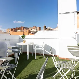 Center Flat. Carmen Center Roof-terrace Boutique Málaga